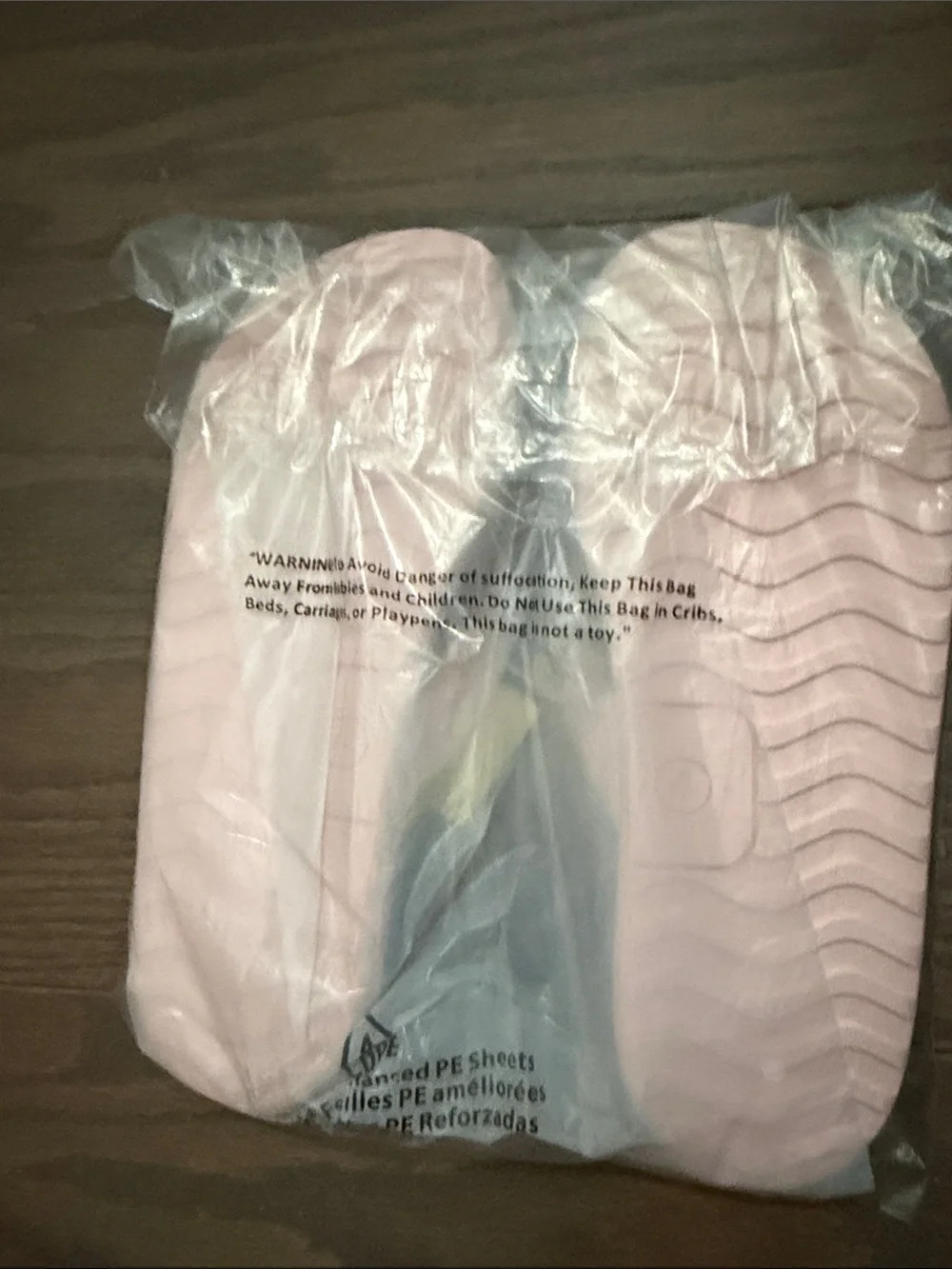 All In Motion kid's Pale Pink Slide Sandals